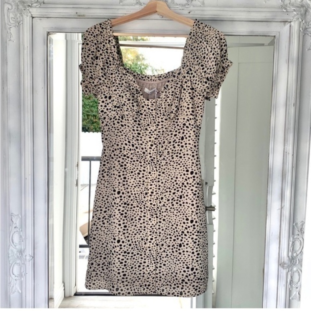 Mini leopard dress. NWOT